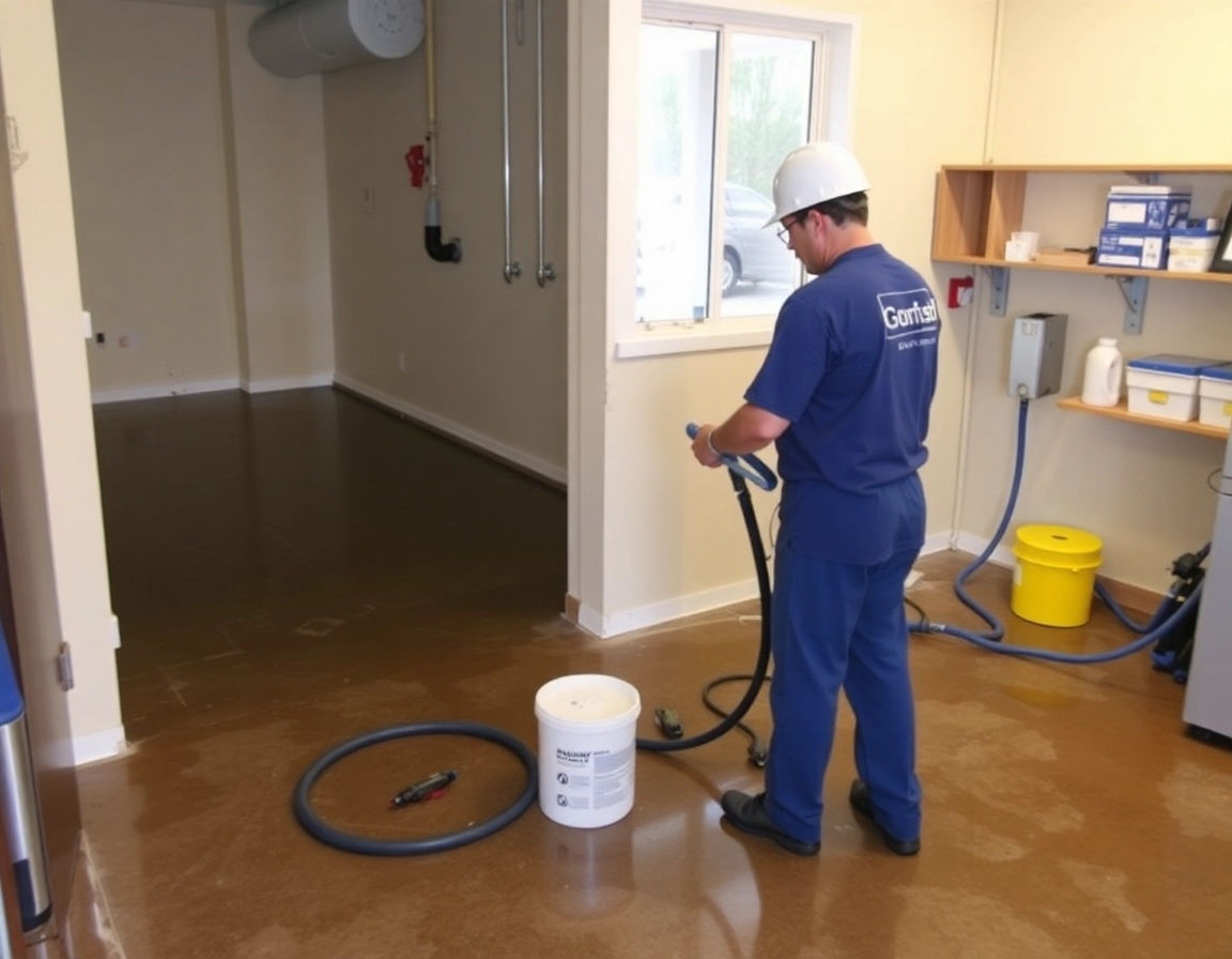 Water Damage Restoration Service in Marshall